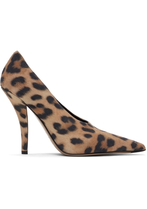 Paris Texas Tan & Black Jessica Heels