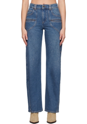 Isabel Marant Blue Betiane Jeans