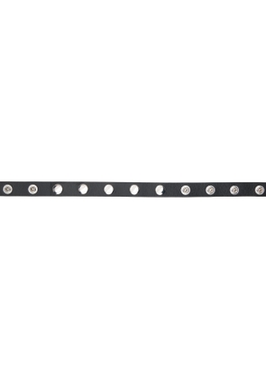 The Attico Black Press-Stud Belt