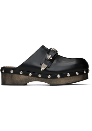 Toga Virilis Black Stud Loafers