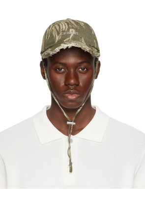 JACQUEMUS Khaki 'La casquette Artichaut' Cap