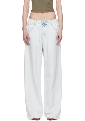 DARKPARK Blue Iris Paper Bag Jeans