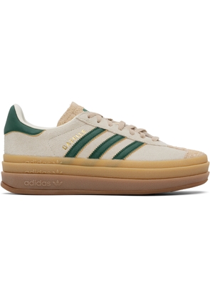 adidas Originals Beige Gazelle Bold Sneakers