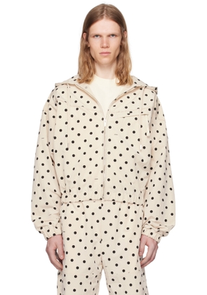 JACQUEMUS Beige & Black La Croisière 'The Bateau' Jacket