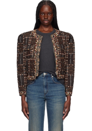 Isabel Marant Etoile Black Christy Jacket