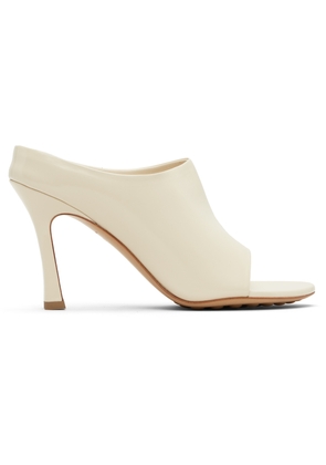 Bottega Veneta Off-White Rana Mules
