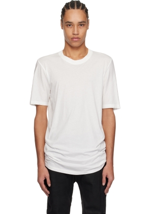 11 by Boris Bidjan Saberi White TS5 T-shirt