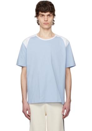 Wales Bonner Blue Dub T-shirt