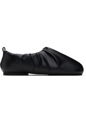 YUME YUME Black Wrinkle Loafers