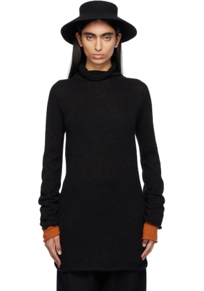 ISSEY MIYAKE Black Interplay Turtleneck