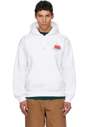 Carhartt Work In Progress White Jake Garcia Hoodie