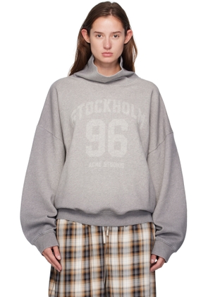 Acne Studios Gray High-Neck Turtleneck