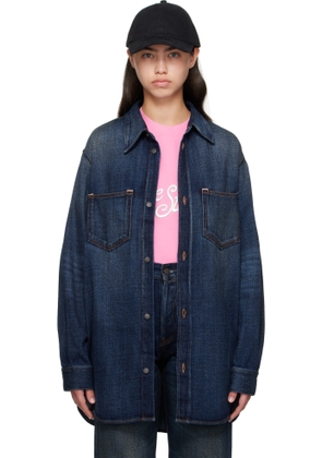 Acne Studios Blue Button-Up Denim Shirt