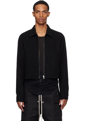 Rick Owens Black Concordians Alice Brad Jacket