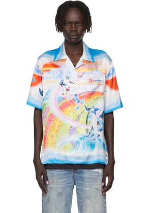 Casablanca Multicolor Silk Shirt