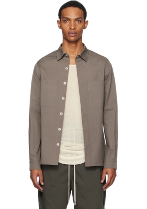Rick Owens Gray Concordians Outer Shirt
