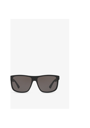 Gucci Gg0010S Square-Frame Acetate Sunglasses