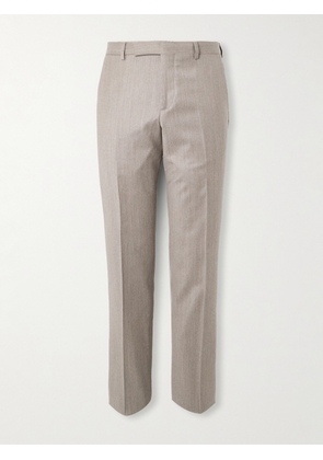 Paul Smith - Gents Straight-Leg Wool and Cashmere-Blend Suit Trousers - Men - Gray - UK/US 30