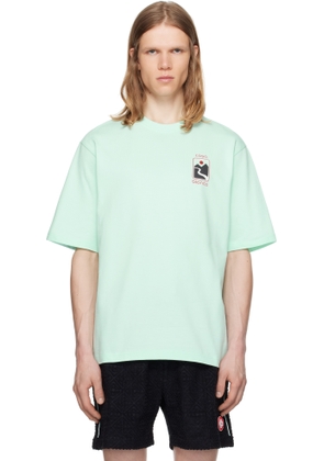 Casablanca Green Sunset Valley T-shirt