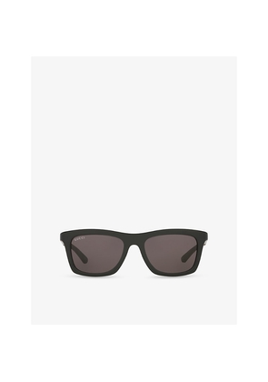 Gucci Gg1735S Square-Frame Acetate Sunglasses
