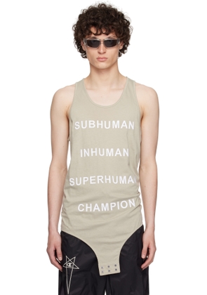 Rick Owens Off-White Champion Edition Basketball Tank Top