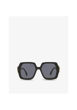 Fendi Fe40139I Square-Frame Acetate Sunglasses