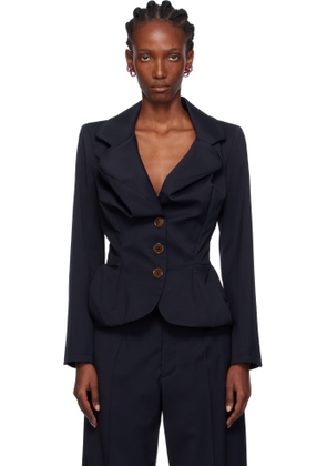 Vivienne Westwood Navy Drunken Blazer