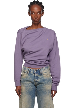 Vivienne Westwood Purple Hebo Sweatshirt
