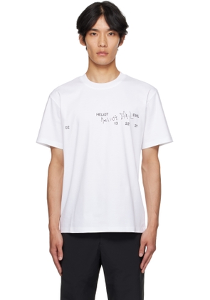 HELIOT EMIL White Fulgens T-shirt