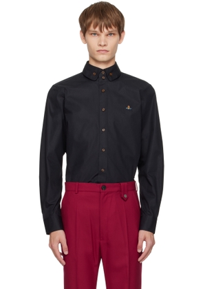 Vivienne Westwood Black Two Button Krall Shirt