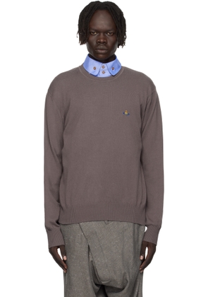 Vivienne Westwood Brown Alex Round Neck Sweater