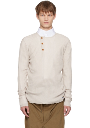 Vivienne Westwood Beige Tegan Henley