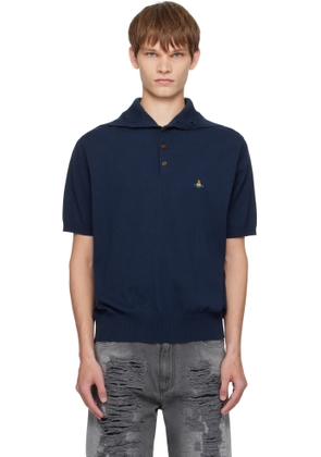 Vivienne Westwood Navy Alex Polo