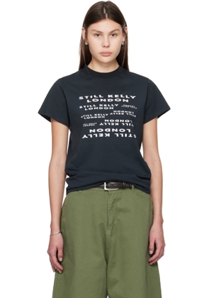 Still Kelly Black 'SK London' Baby T-shirt