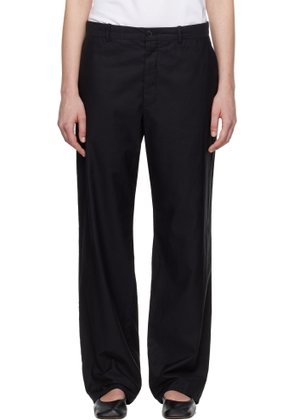 The Row Black Zuzanna Trousers