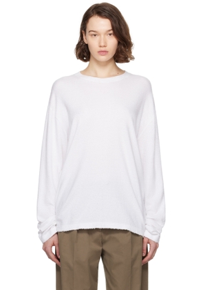 The Row White Kabira Top