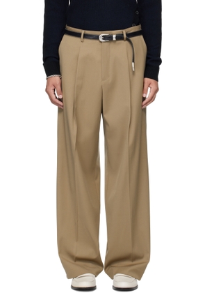 MMIC Beige Morrison Trousers