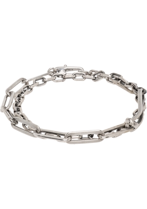 title of work Multi-Link Double Wrap Bracelet