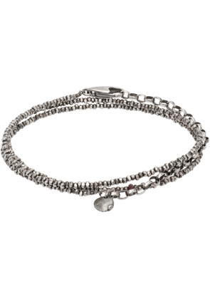 title of work Beaded Chips Multi Wrap Bracelet