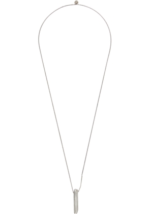 title of work Solid Rod Necklace