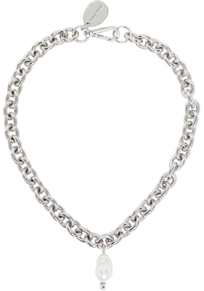 Simone Rocha Pearl Pendant Chain Necklace
