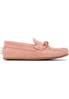 ABRA SSENSE Exclusive Pink Spike Loafers