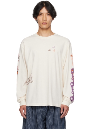 Story mfg. Off-White Grateful Tee LS T-shirt