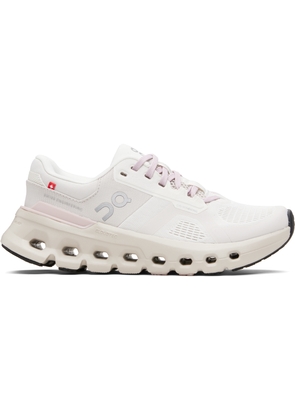 On Off-White & Pink Cloudrunner 2 Waterproof Sneakers