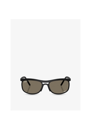 Ray-Ban Rb4452Ch Chromance Square-Frame Peek Sunglasses