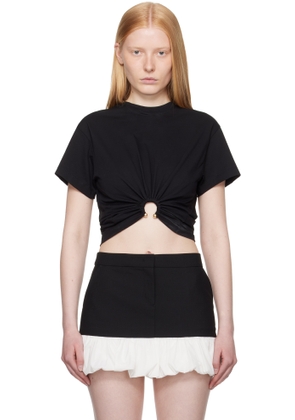 Rabanne Black Piercing T-shirt