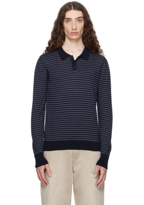 Paloma Wool Navy Hugo II Polo