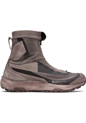 11 by Boris Bidjan Saberi Taupe Salomon Edition Bamba 2 High V2 Sneakers