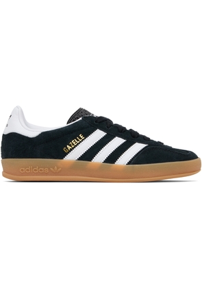 adidas Originals Black & White Gazelle Indoor Sneakers