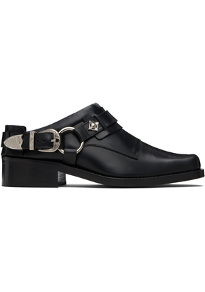 Toga Virilis Black Western Mule Loafers
